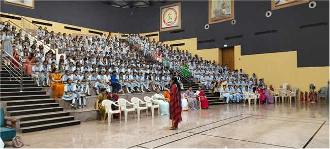 AWARENESS SESSION FOR STUDENTS ON CHILD RIGHTS AND POCSO ACT CONDUCTED BY CCPCR
