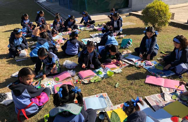 Leaf Printing Activity