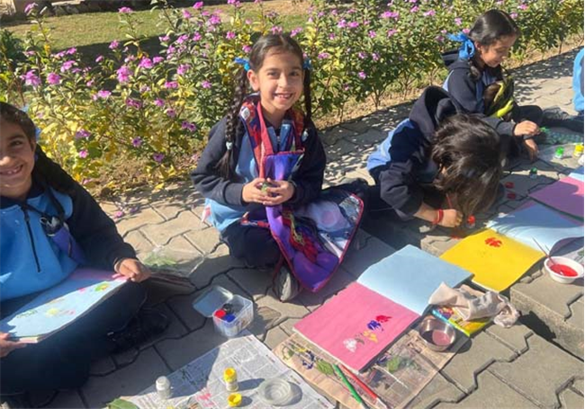 Leaf Printing Activity
