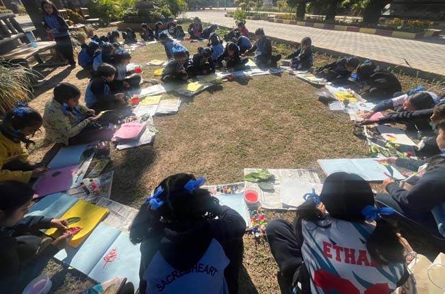 Leaf Printing Activity