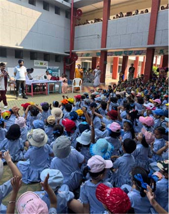 Pre-Primary Students Explore the World of Ambulance Services