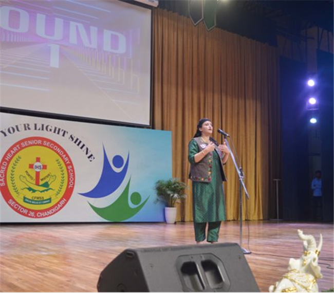 ‘Global Glitz’ – A Heartfelt Tribute to Mothers at Sacred Heart Sr. Sec. School