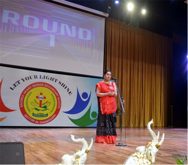 ‘Global Glitz’ – A Heartfelt Tribute to Mothers at Sacred Heart Sr. Sec. School