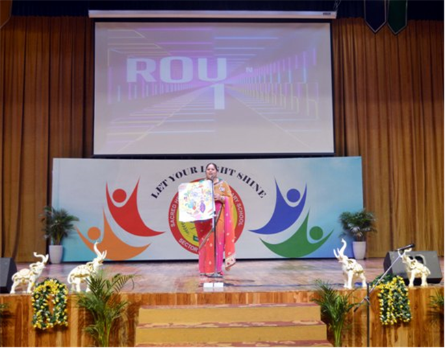 ‘Global Glitz’ – A Heartfelt Tribute to Mothers at Sacred Heart Sr. Sec. School