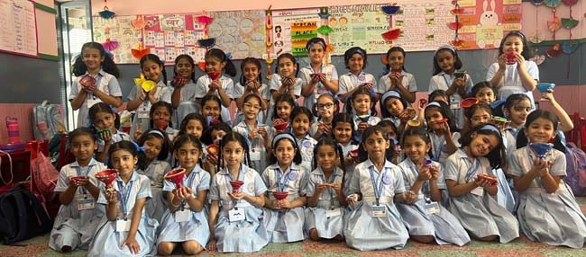 Diwali Celebrations Illuminate the Pre-Primary Wing with Joy and Colour!