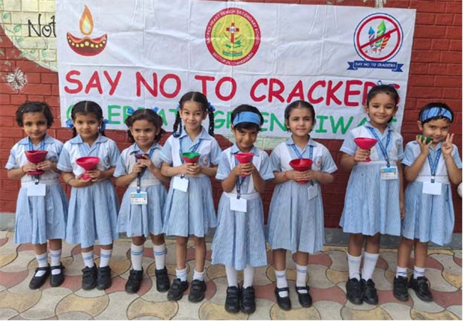 Diwali Celebrations Illuminate the Pre-Primary Wing with Joy and Colour!