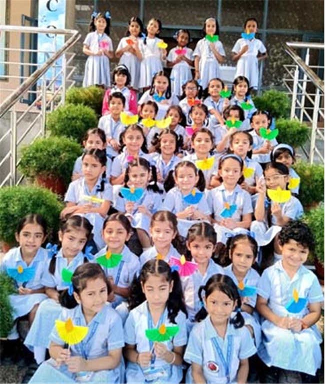 Diwali Celebrations Illuminate the Pre-Primary Wing with Joy and Colour!