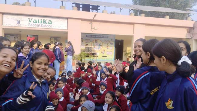 Christmas Donation at Vatika School, Sector-19, Chandigarh
