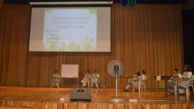 Inter-House Environment Quiz on 'Chandigarh Biodiversity' Enlightens Young Minds
