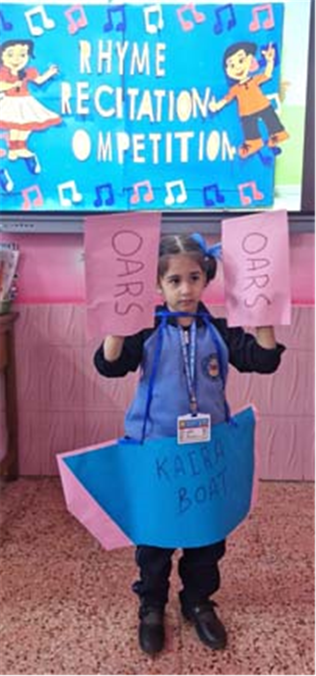 English and Hindi Rhyme Recitation Competition