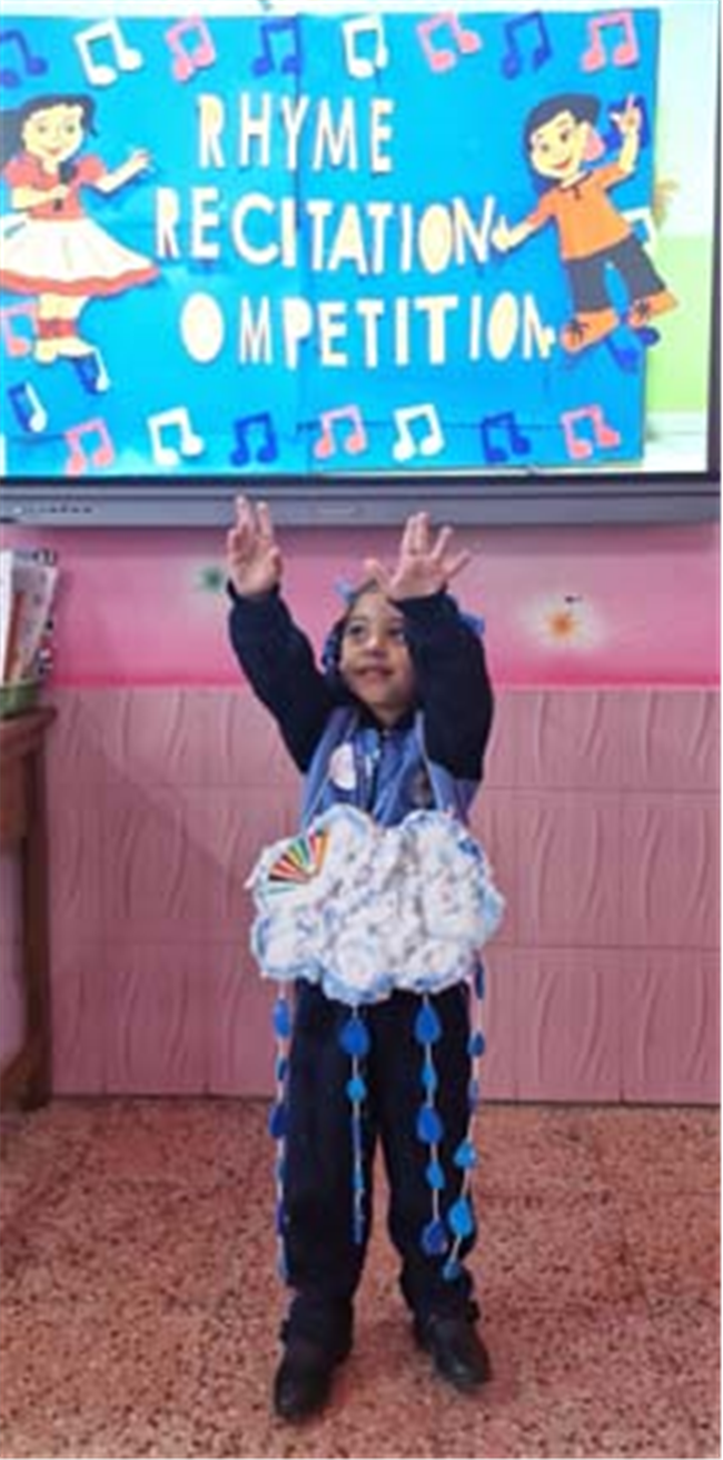 English and Hindi Rhyme Recitation Competition