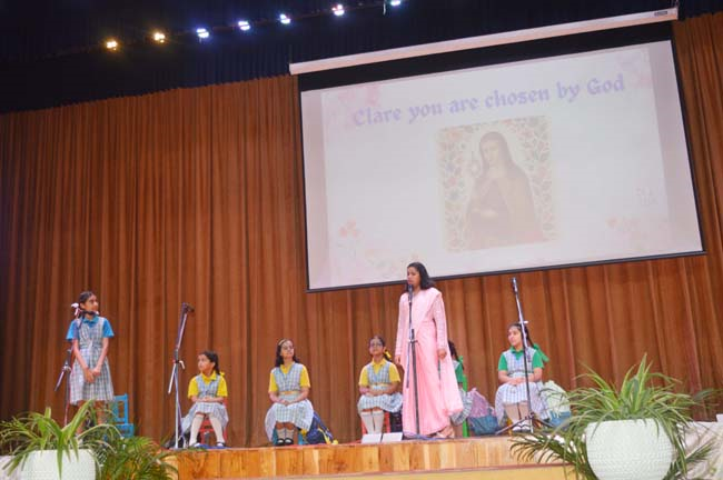 St. Clare’s Feast Day: Embracing Her Light in Today’s World Organised at: Sacred Heart Senior Secondary School, Chandigarh