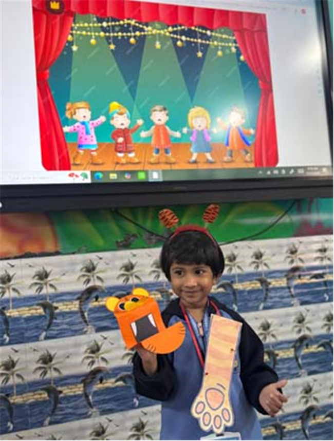 English and Hindi Rhyme Recitation Competition