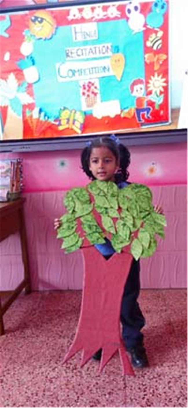 English and Hindi Rhyme Recitation Competition