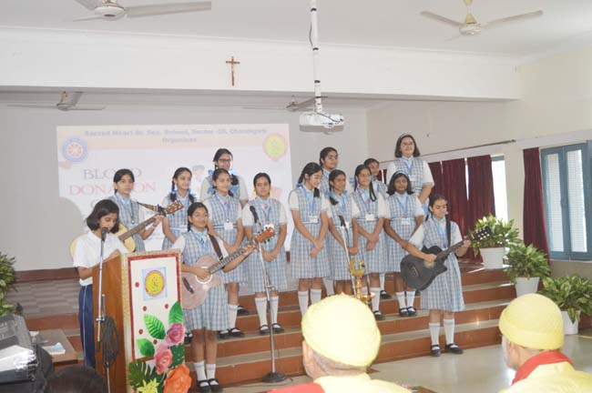 A Noble Act of Kindness: Blood Donation Camp at Sacred Heart