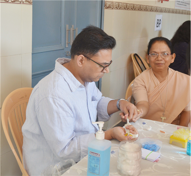 A Noble Act of Kindness: Blood Donation Camp at Sacred Heart
