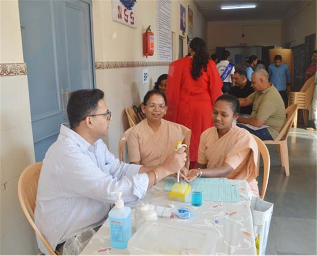 A Noble Act of Kindness: Blood Donation Camp at Sacred Heart
