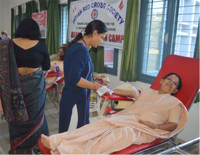 A Noble Act of Kindness: Blood Donation Camp at Sacred Heart