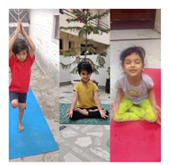 Breathe in, Bend down Yoga fun for everyone