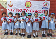 Diwali Celebrations Illuminate the Pre-Primary Wing with Joy and Colour!