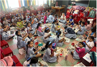 Diwali Celebrations Illuminate the Pre-Primary Wing with Joy and Colour!