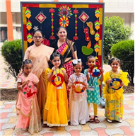 Diwali Celebrations Illuminate the Pre-Primary Wing with Joy and Colour!