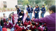 Christmas Donation at Vatika School, Sector-19, Chandigarh