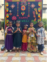 Diwali Celebrations Illuminate the Pre-Primary Wing with Joy and Colour!