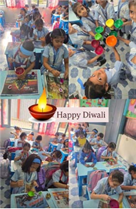 Diwali Celebrations Illuminate the Pre-Primary Wing with Joy and Colour!