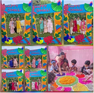 Diwali Celebrations Illuminate the Pre-Primary Wing with Joy and Colour!