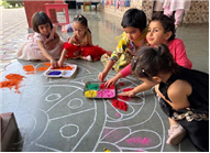 Diwali Celebrations Illuminate the Pre-Primary Wing with Joy and Colour!