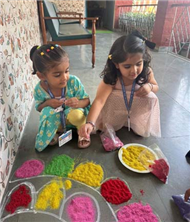 Diwali Celebrations Illuminate the Pre-Primary Wing with Joy and Colour!