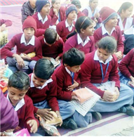 Christmas Donation at Vatika School, Sector-19, Chandigarh