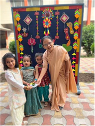 Diwali Celebrations Illuminate the Pre-Primary Wing with Joy and Colour!