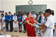 Distribution Of Sanitary Napkin’s