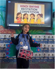 English and Hindi Rhyme Recitation Competition
