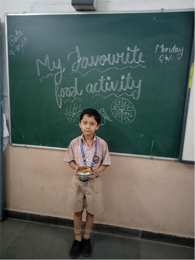MY FAVOURITE FOOD ACTIVITY