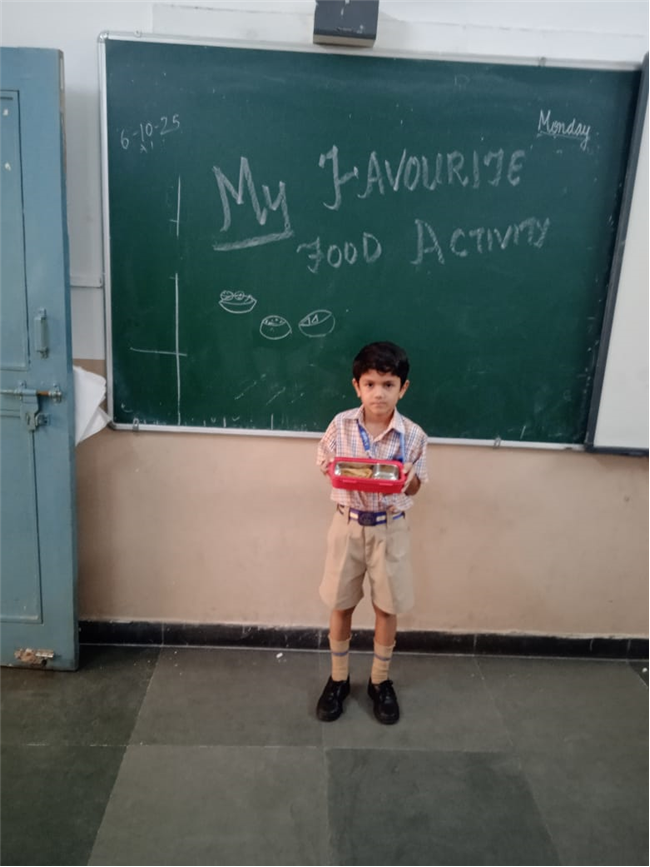 MY FAVOURITE FOOD ACTIVITY