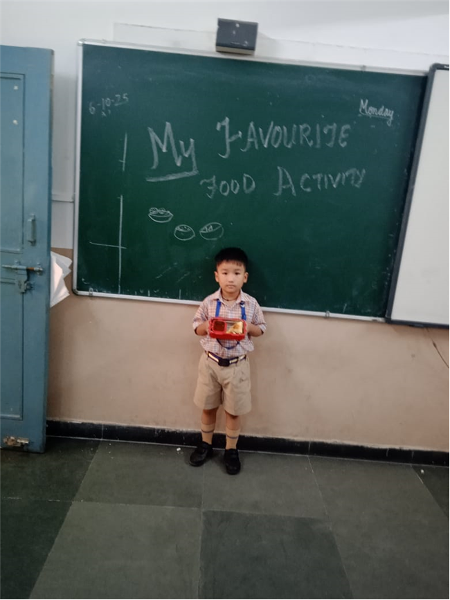 MY FAVOURITE FOOD ACTIVITY