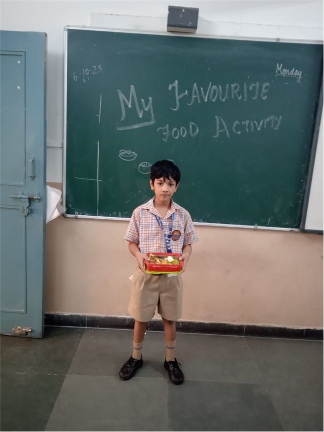 MY FAVOURITE FOOD ACTIVITY