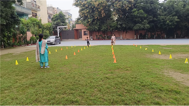 Motor skill race
