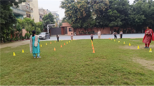 Motor skill race