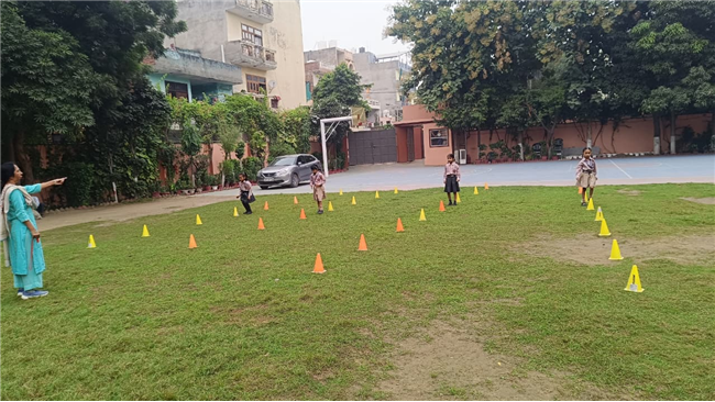 Motor skill race