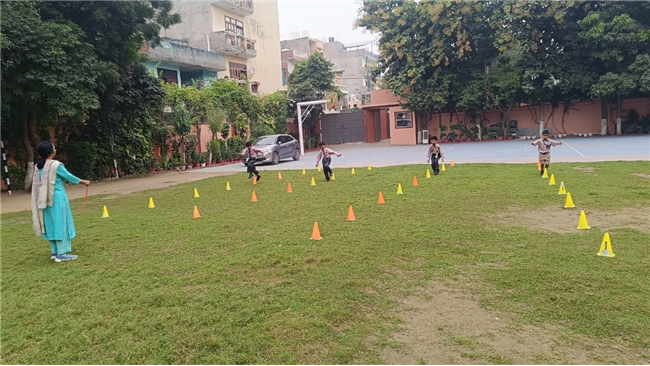 Motor skill race