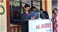 Class 6-G  unveiled a joyous Christmas themed assembly