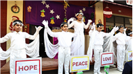 Class 6-G  unveiled a joyous Christmas themed assembly