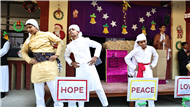 Class 6-G  unveiled a joyous Christmas themed assembly