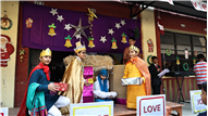 Class 6-G  unveiled a joyous Christmas themed assembly