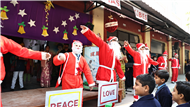 Class 6-G  unveiled a joyous Christmas themed assembly