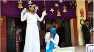 Class 6-G  unveiled a joyous Christmas themed assembly